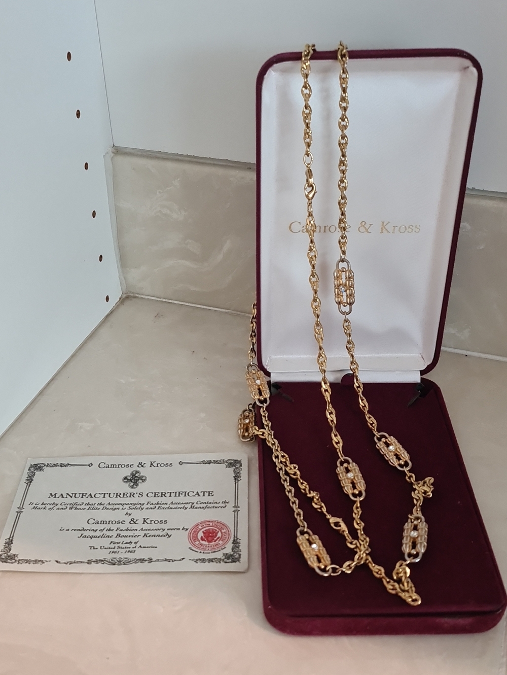 Camrose & Kross - JBK Gold-Tone Link Necklace